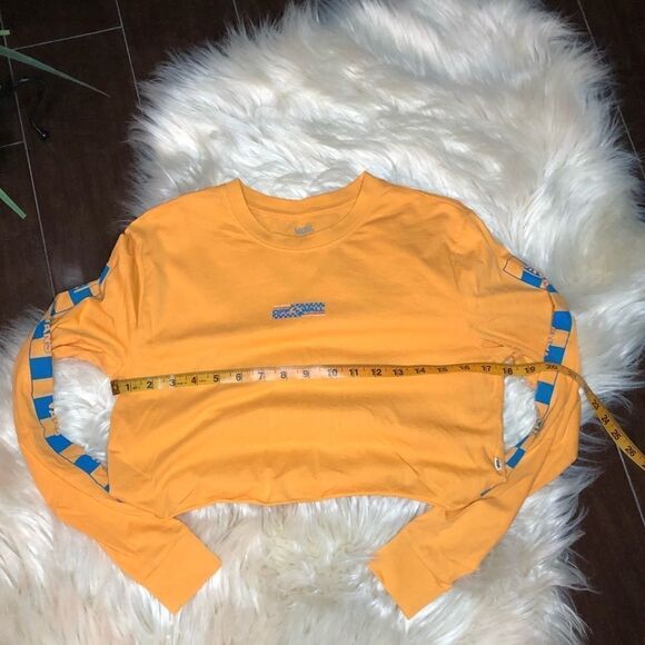 Vans Highway Long Sleeve Crop Tee XS - Picture 9 of 9